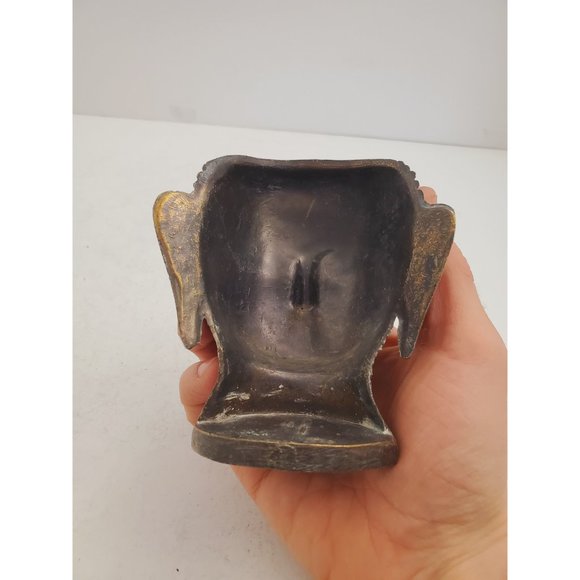 ROBERT LAFFONT Édition Bronze BOUDHA.statue - Buddha head - Buddha head - Picture 10 of 10